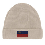 Bonnet en coton drapeau du liechtenstein - pixelformaflag