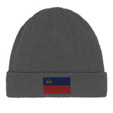 Bonnet en coton drapeau du liechtenstein - pixelformaflag