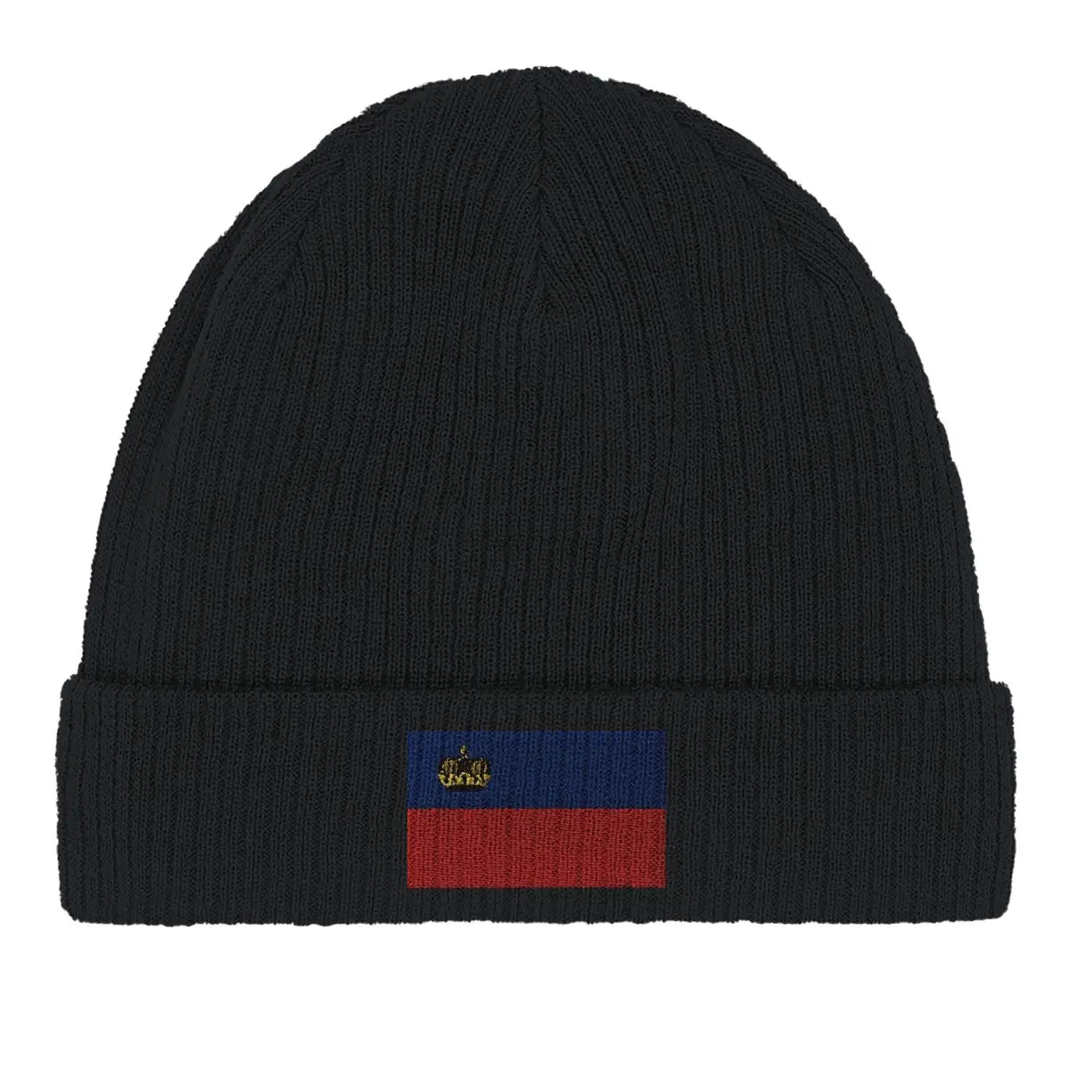 Bonnet en coton drapeau du liechtenstein - pixelformaflag