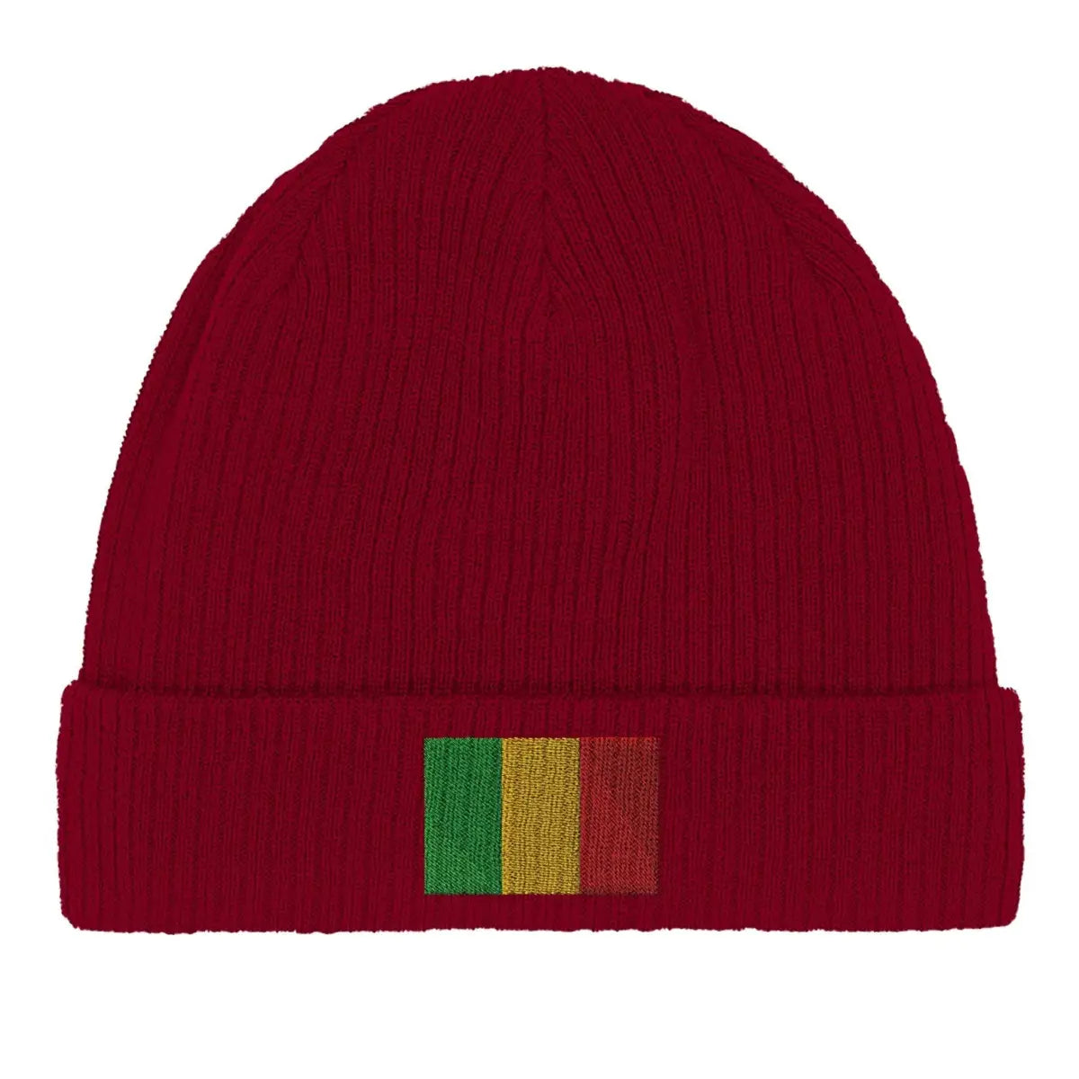 Bonnet en coton drapeau du mali - pixelformaflag