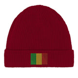 Bonnet en coton drapeau du mali - pixelformaflag
