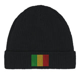Bonnet en coton drapeau du mali - pixelformaflag