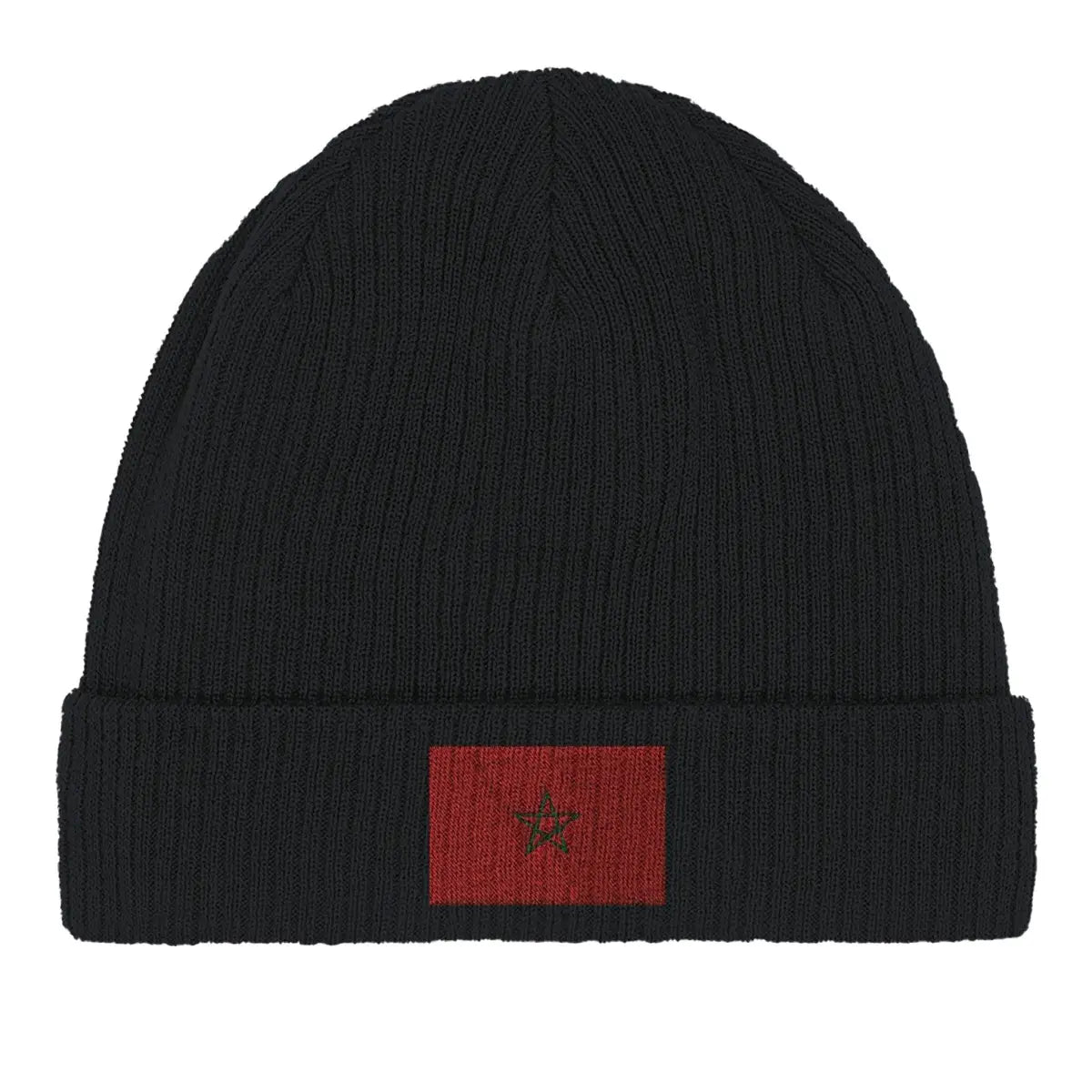 Bonnet en coton drapeau du maroc - pixelformaflag