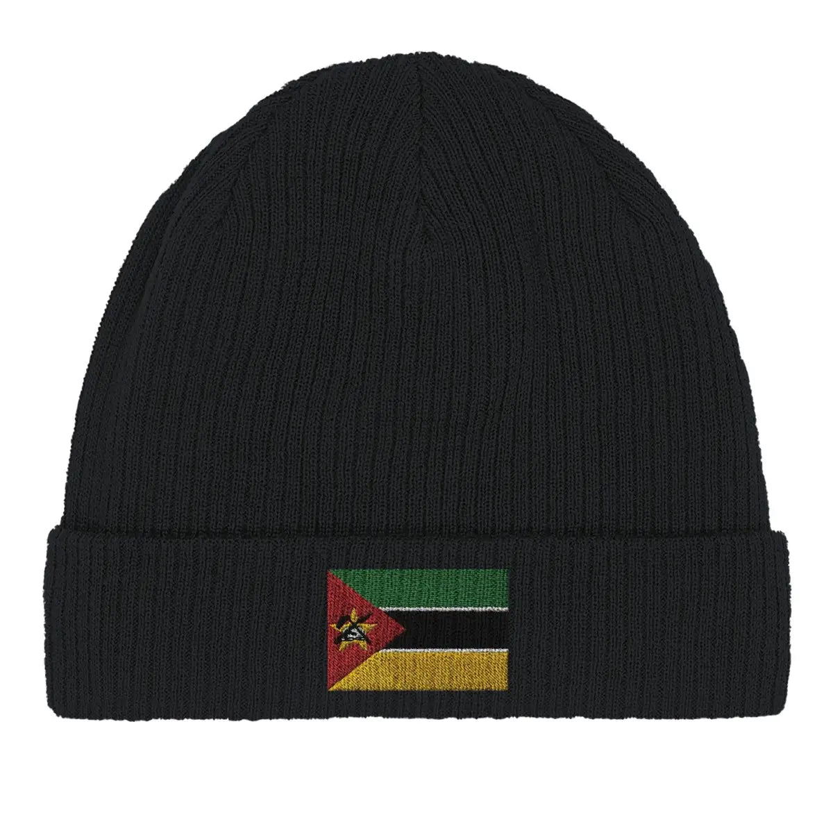 Bonnet en coton drapeau du mozambique - pixelformaflag