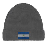 Bonnet en coton Drapeau du Nicaragua - Pixelforma 