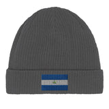 Bonnet en coton drapeau du nicaragua - pixelformaflag