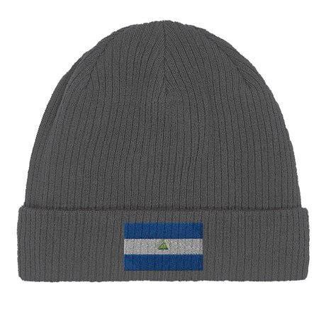 Bonnet en coton drapeau du nicaragua - pixelformaflag