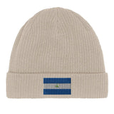 Bonnet en coton drapeau du nicaragua - pixelformaflag