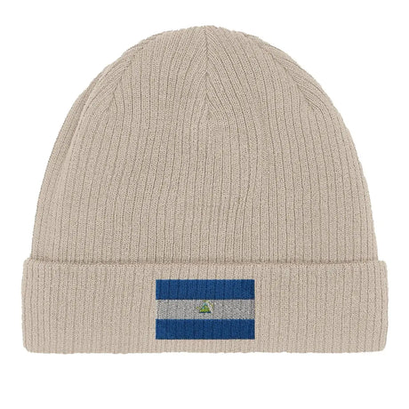 Bonnet en coton drapeau du nicaragua - pixelformaflag