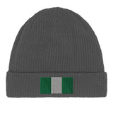 Bonnet en coton drapeau du nigeria - pixelformaflag