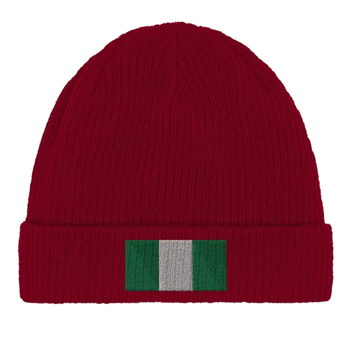Bonnet en coton drapeau du nigeria - pixelformaflag