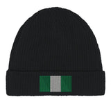 Bonnet en coton drapeau du nigeria - pixelformaflag