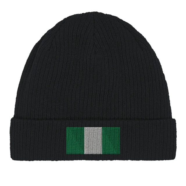 Bonnet en coton drapeau du nigeria - pixelformaflag