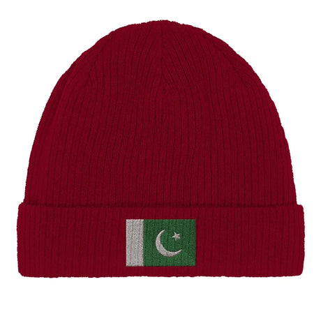 Bonnet en coton drapeau du pakistan - pixelformaflag