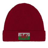 Bonnet en coton drapeau du pays de galles - pixelformaflag