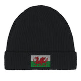Bonnet en coton drapeau du pays de galles - pixelformaflag