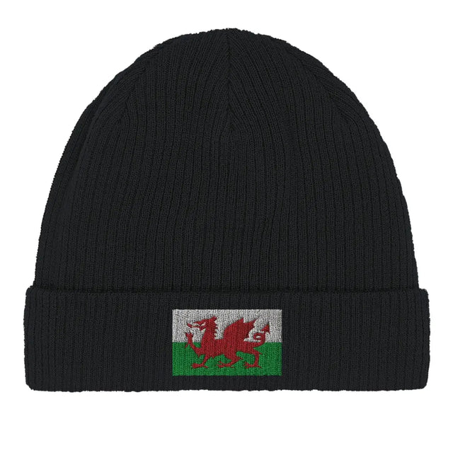Bonnet en coton drapeau du pays de galles - pixelformaflag