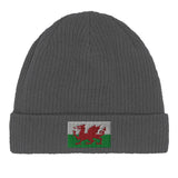 Bonnet en coton drapeau du pays de galles - pixelformaflag