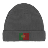 Bonnet en coton drapeau du portugal - pixelformaflag