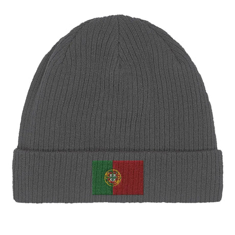 Bonnet en coton drapeau du portugal - pixelformaflag