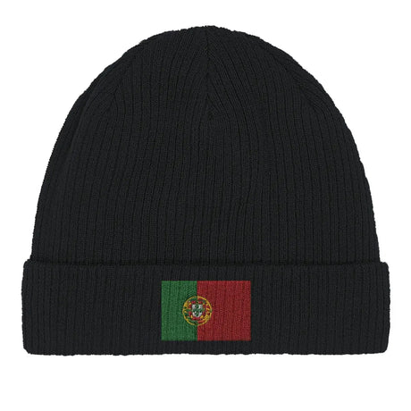 Bonnet en coton drapeau du portugal - pixelformaflag
