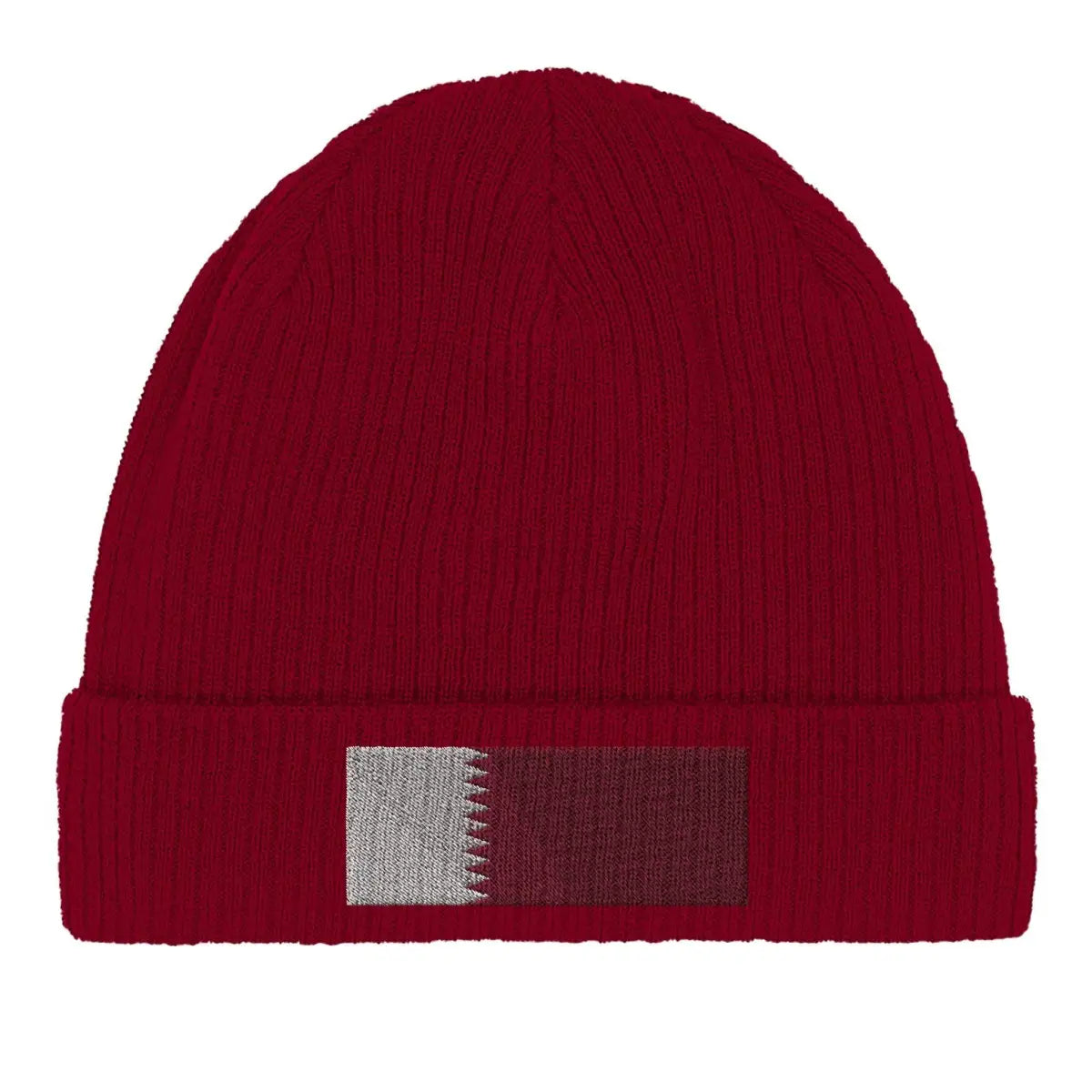 Bonnet en coton drapeau du qatar - pixelformaflag