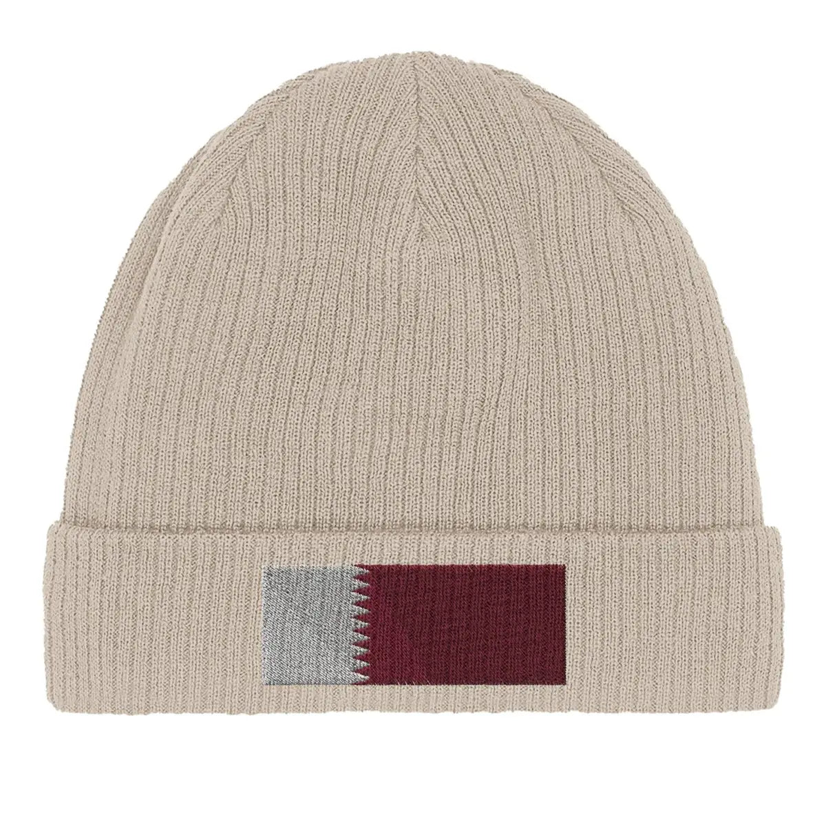 Bonnet en coton drapeau du qatar - pixelformaflag