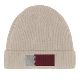Bonnet en coton drapeau du qatar - pixelformaflag