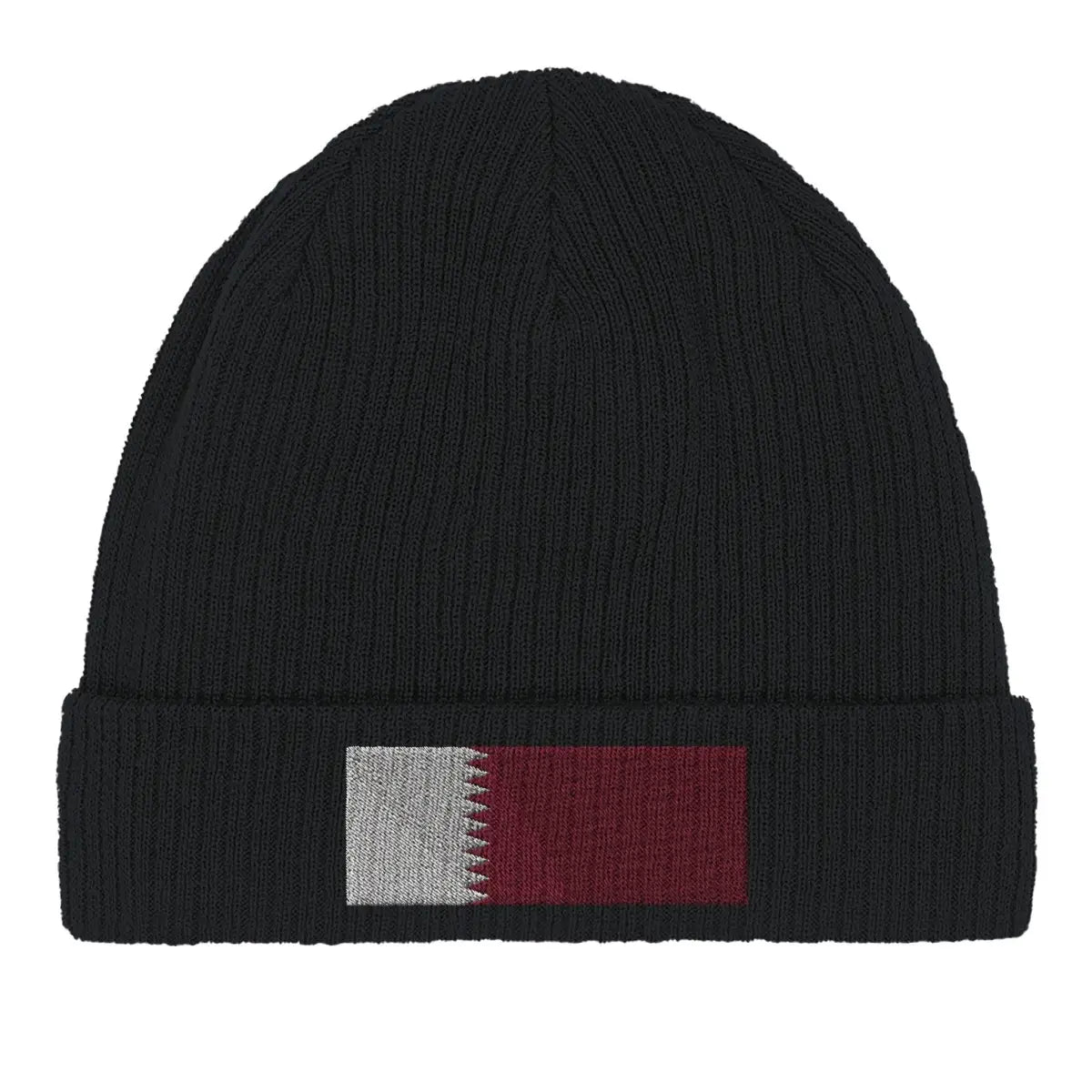 Bonnet en coton drapeau du qatar - pixelformaflag