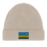 Bonnet en coton Drapeau du Rwanda - Pixelforma 