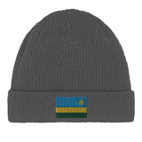 Bonnet en coton Drapeau du Rwanda - Pixelforma 