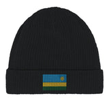 Bonnet en coton Drapeau du Rwanda - Pixelforma 