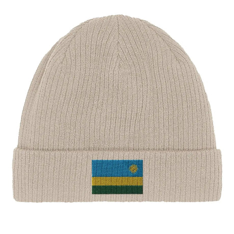 Bonnet en coton drapeau du rwanda - pixelformaflag