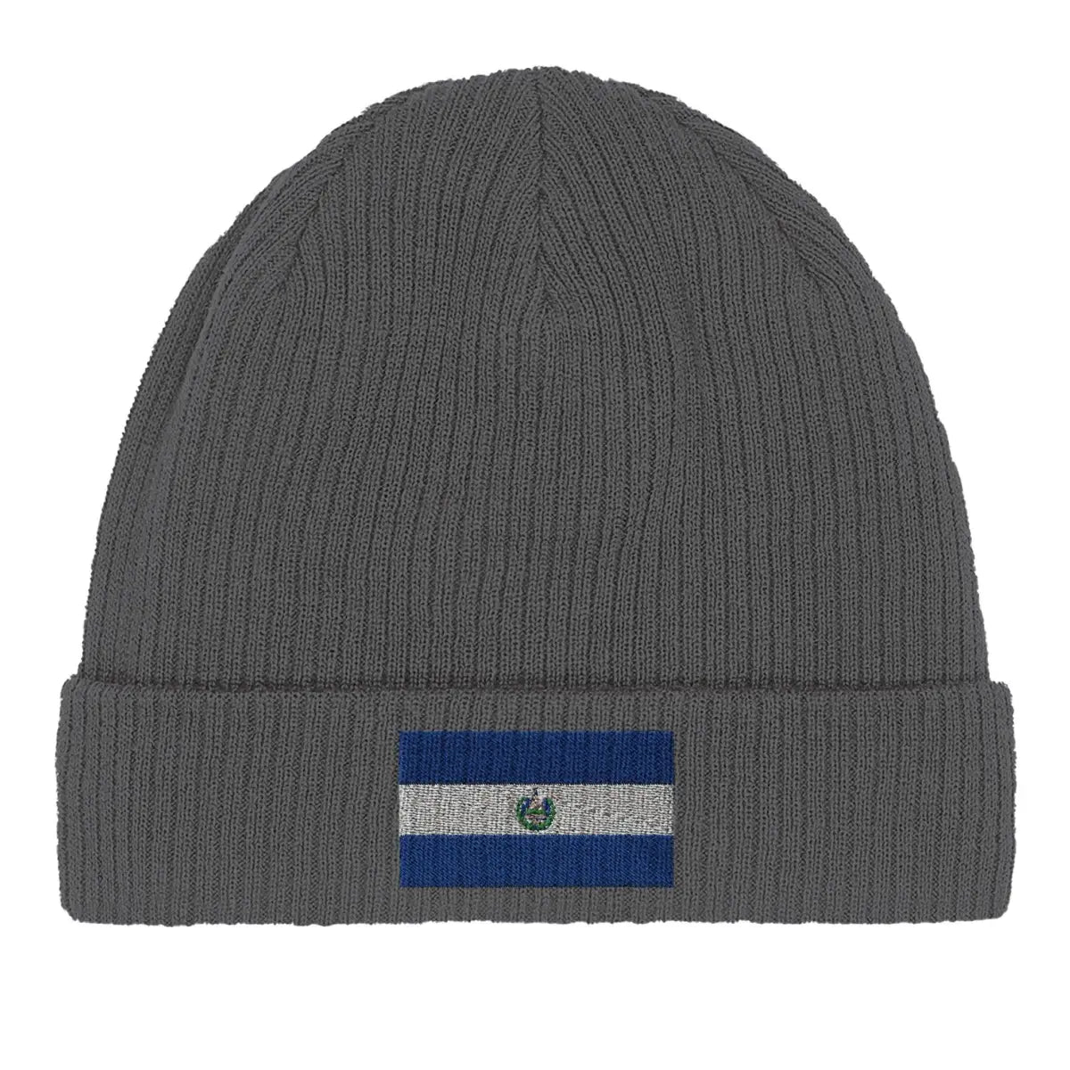 Bonnet en coton drapeau du salvador - pixelformaflag