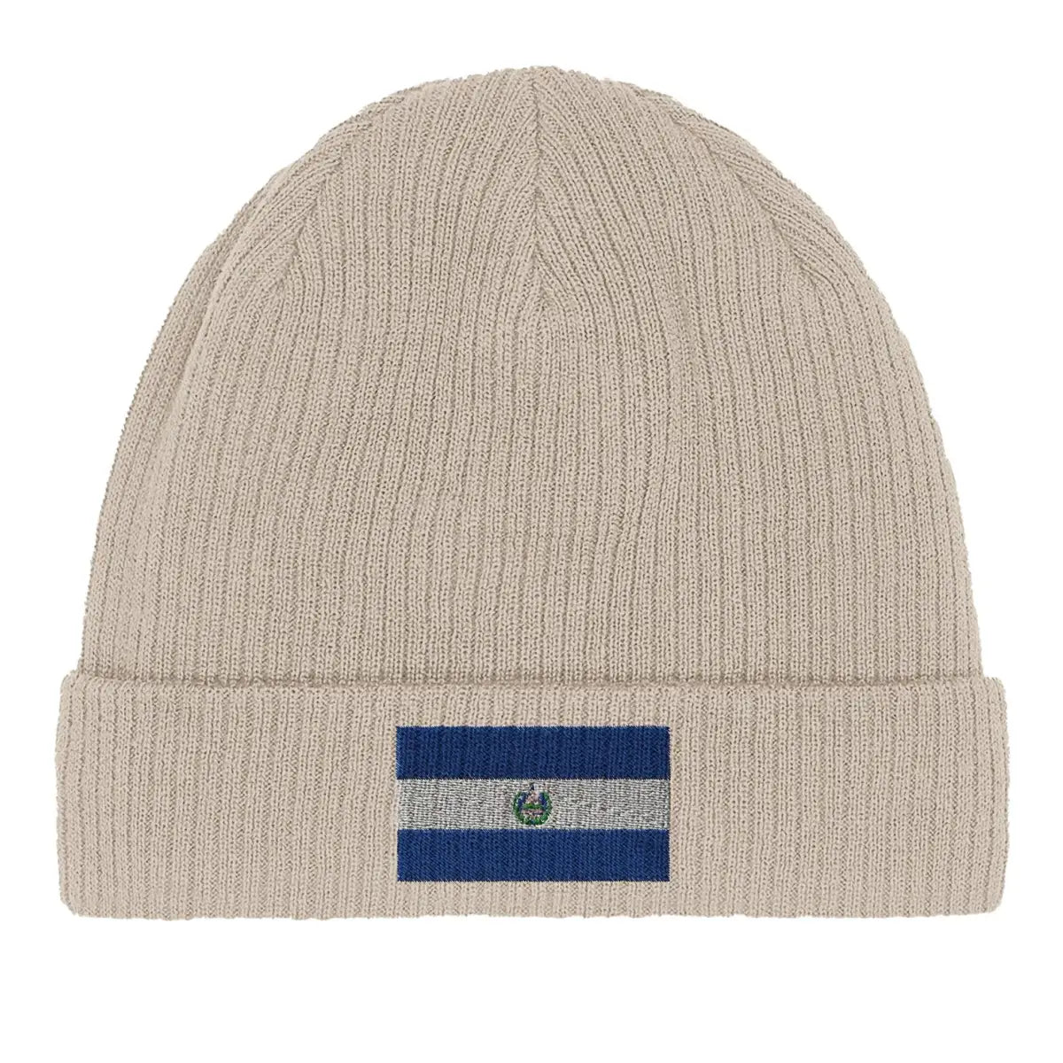Bonnet en coton drapeau du salvador - pixelformaflag