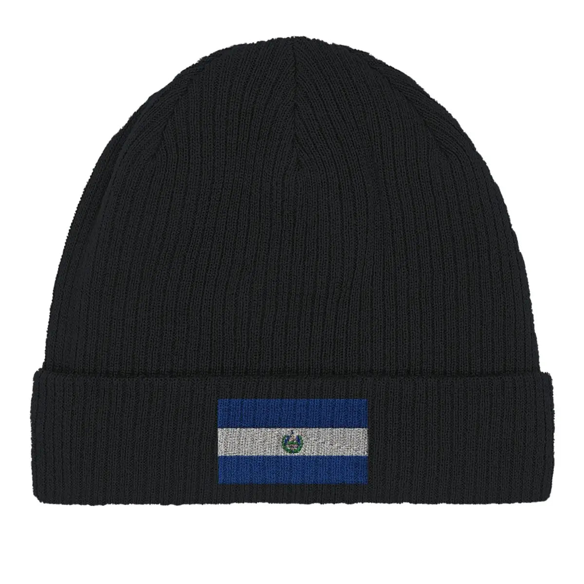 Bonnet en coton drapeau du salvador - pixelformaflag