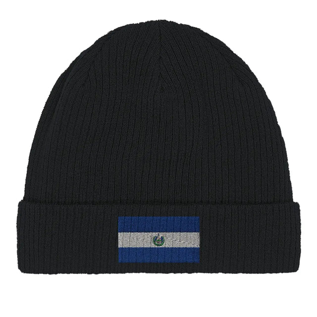 Bonnet en coton drapeau du salvador - pixelformaflag