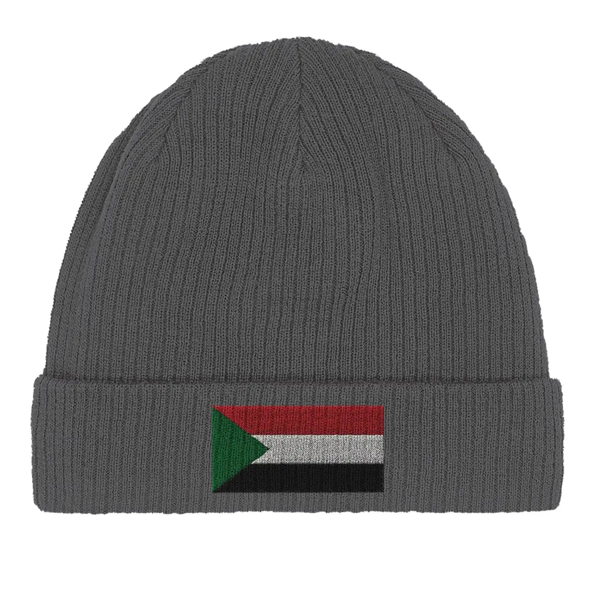 Bonnet en coton drapeau du soudan - pixelformaflag