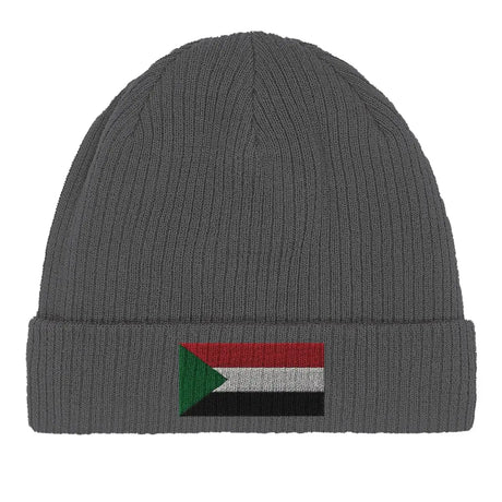 Bonnet en coton drapeau du soudan - pixelformaflag