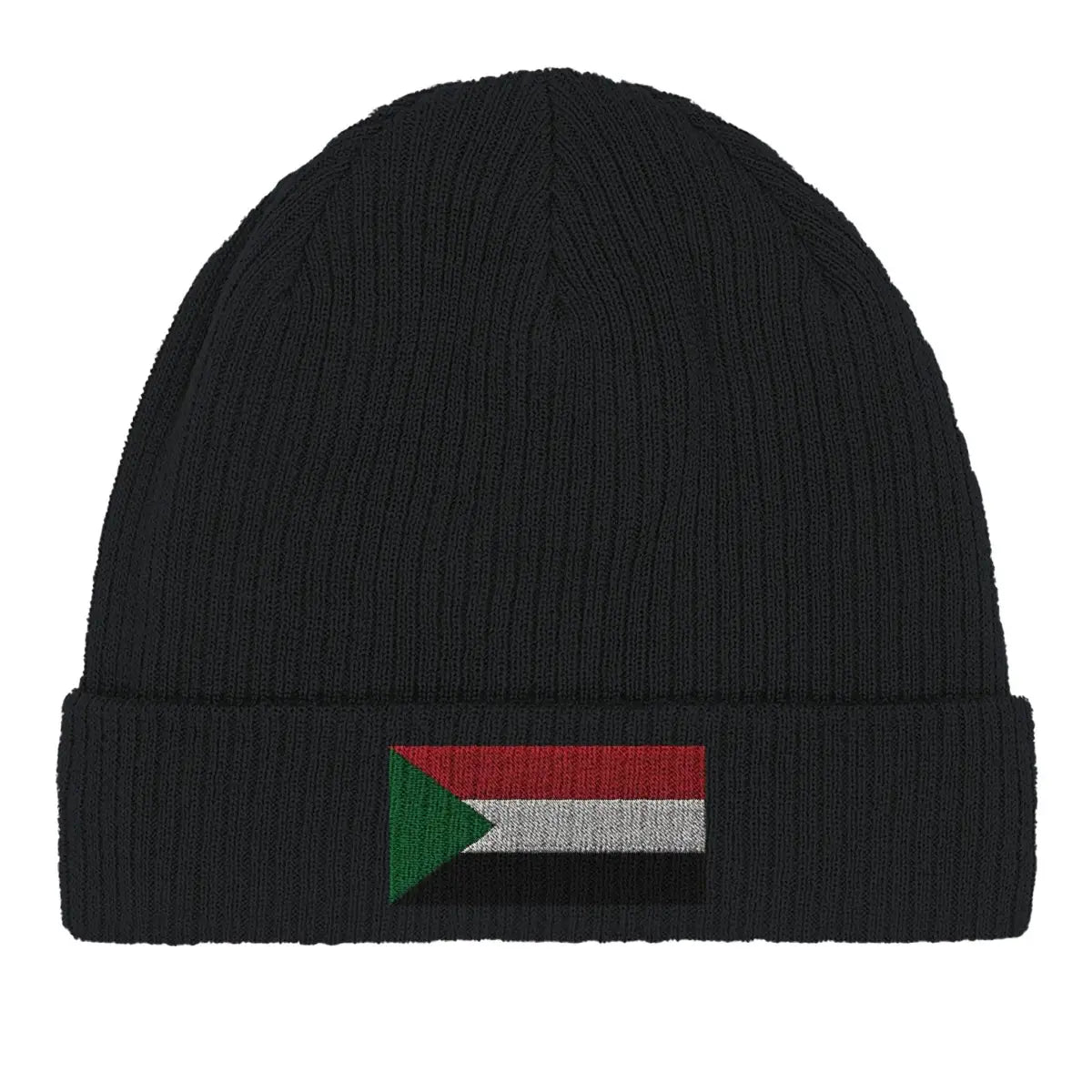 Bonnet en coton drapeau du soudan - pixelformaflag