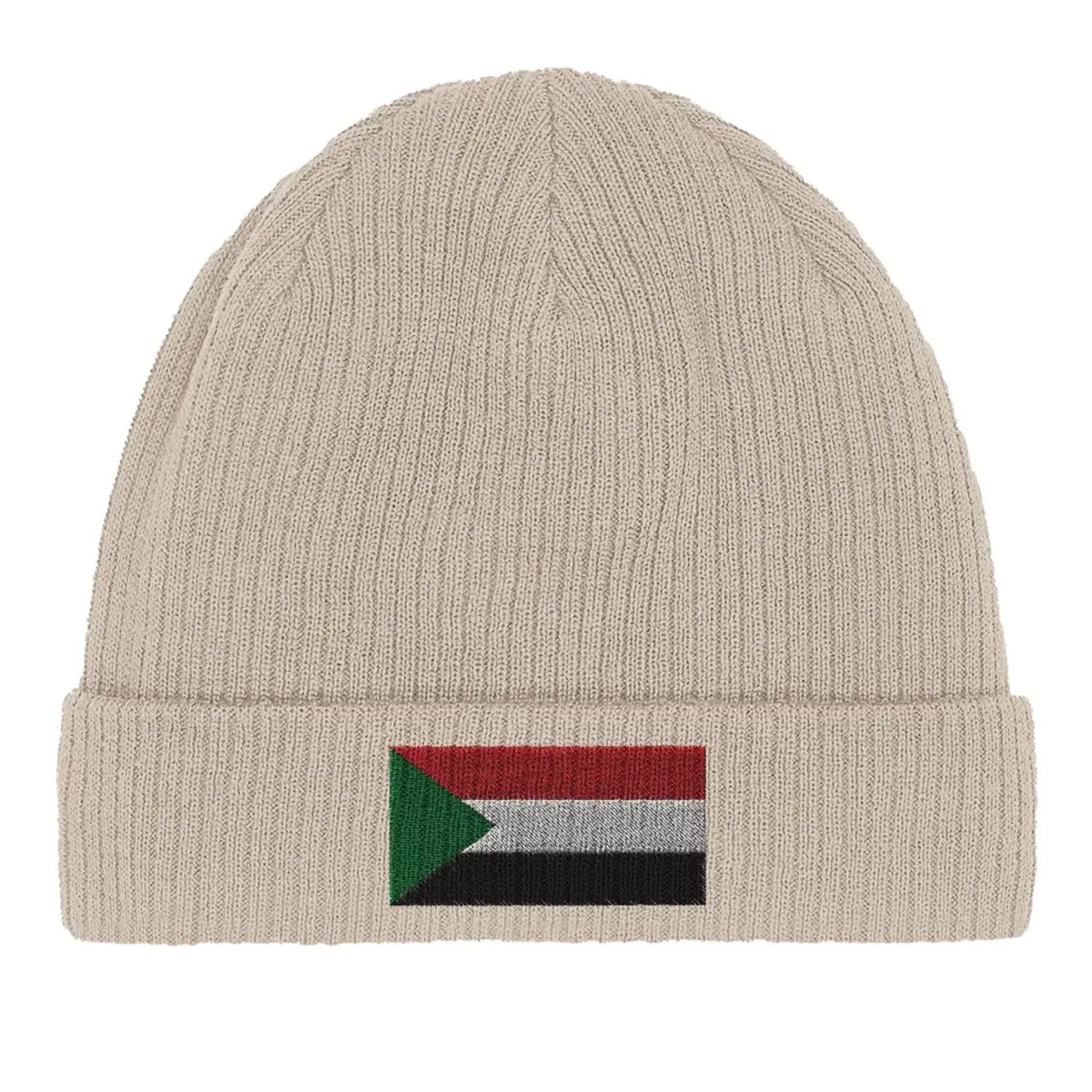 Bonnet en coton drapeau du soudan - pixelformaflag