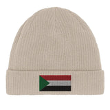 Bonnet en coton drapeau du soudan - pixelformaflag