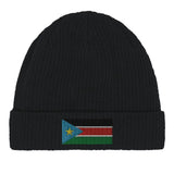 Bonnet en coton drapeau du soudan du sud - pixelformaflag