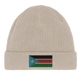 Bonnet en coton drapeau du soudan du sud - pixelformaflag