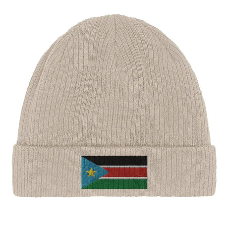 Bonnet en coton drapeau du soudan du sud - pixelformaflag