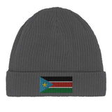 Bonnet en coton drapeau du soudan du sud - pixelformaflag