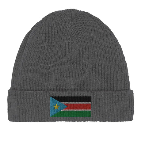 Bonnet en coton drapeau du soudan du sud - pixelformaflag