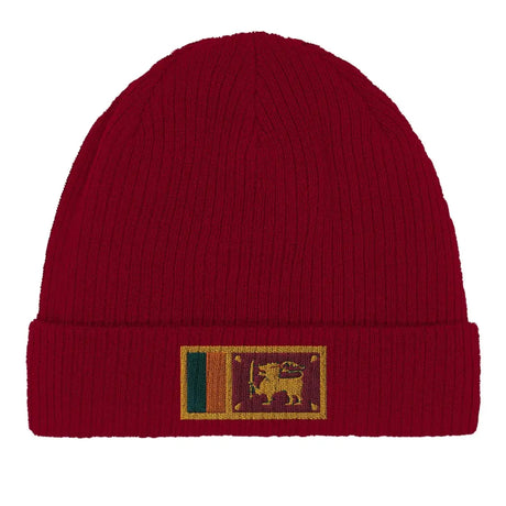 Bonnet en coton drapeau du sri lanka - pixelformaflag