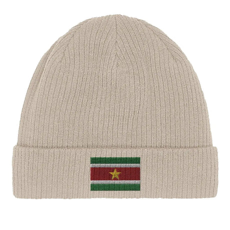 Bonnet en coton Drapeau du Suriname - Pixelforma 