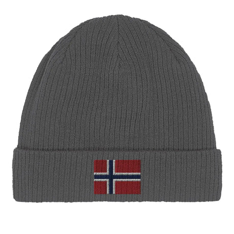 Bonnet en coton drapeau du svalbard et de jan mayen - pixelformaflag